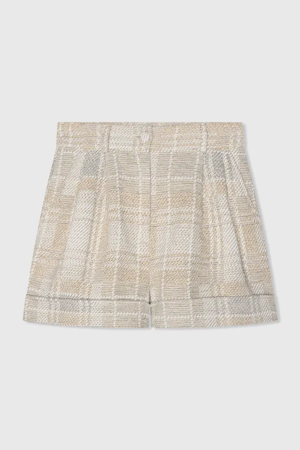 Arthur Grijs Tweed Lurex
