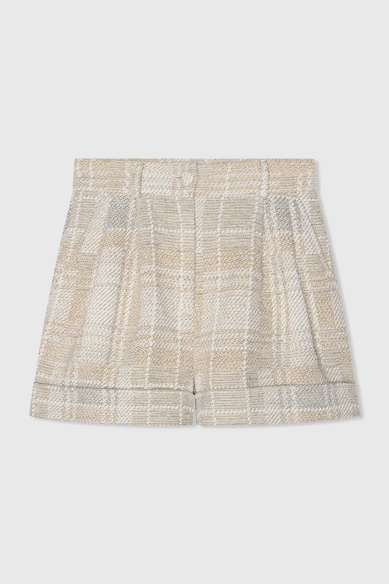Arthur Grijs Tweed Lurex