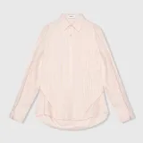 Beige Gestreepte Dames Blouse Phil