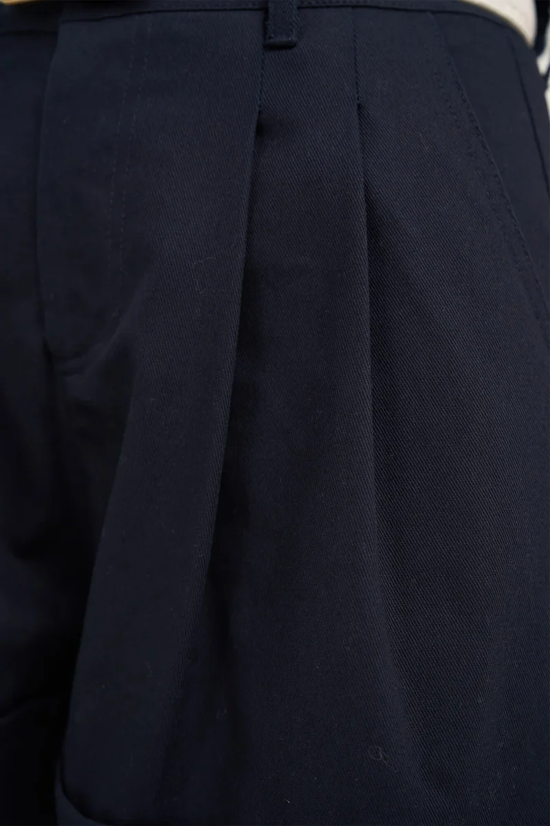 Blauwe Katoenen Shorts Dames Arthur
