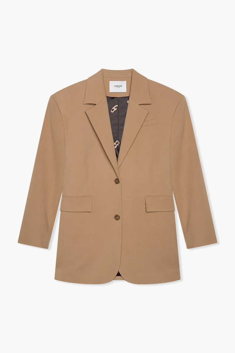 Oversized Blazer Dames Buddy Beige