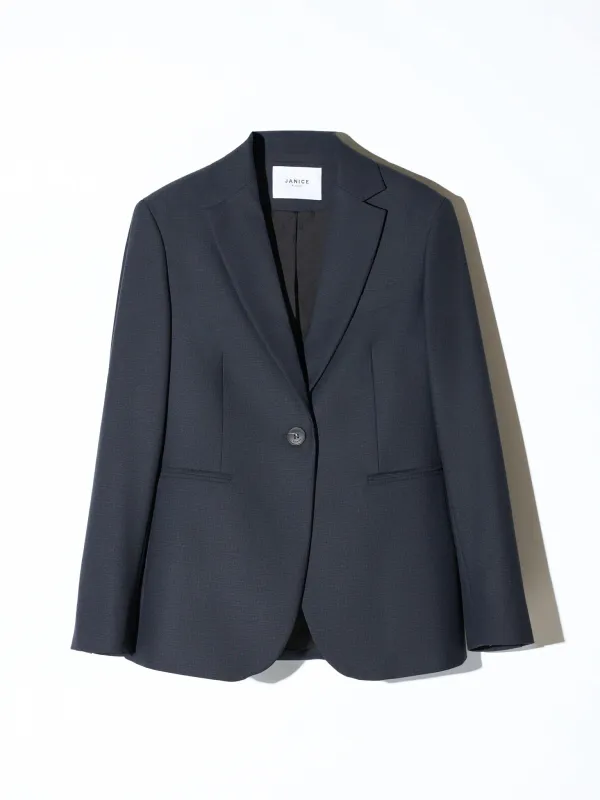 Blazer Dames Blauw Ruit Jeremy