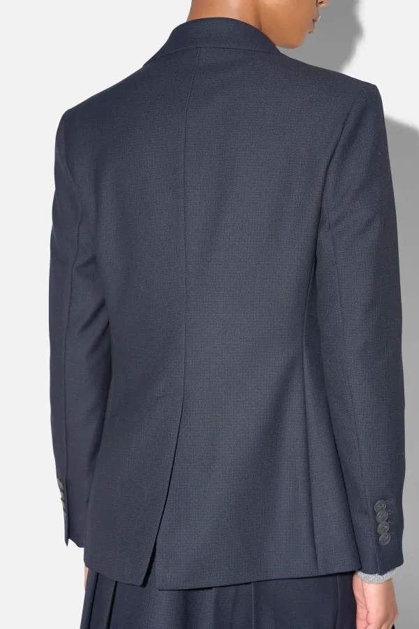 Blazer Dames Blauw Ruit Jeremy