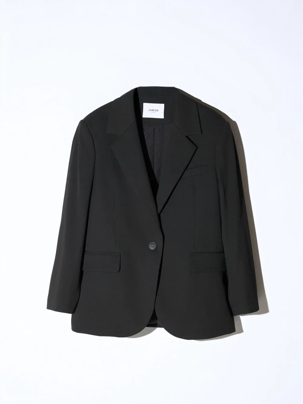 Blazer Dames Boyfriend Zwart Oxen