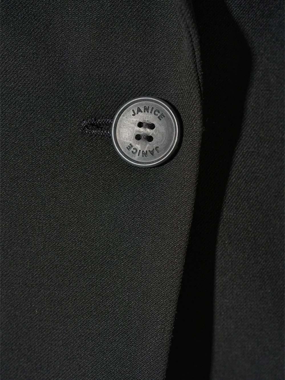 Blazer Dames Boyfriend Zwart Oxen
