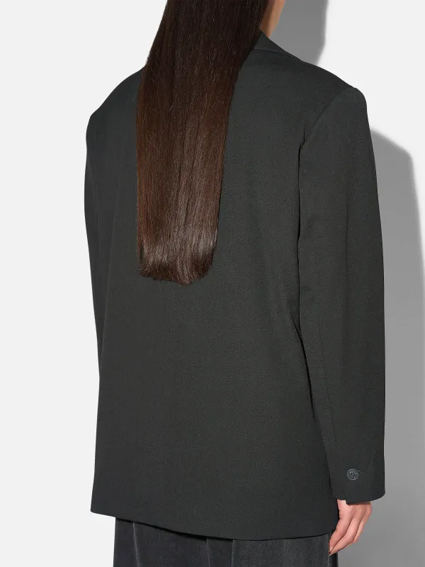 Blazer Dames Boyfriend Zwart Oxen