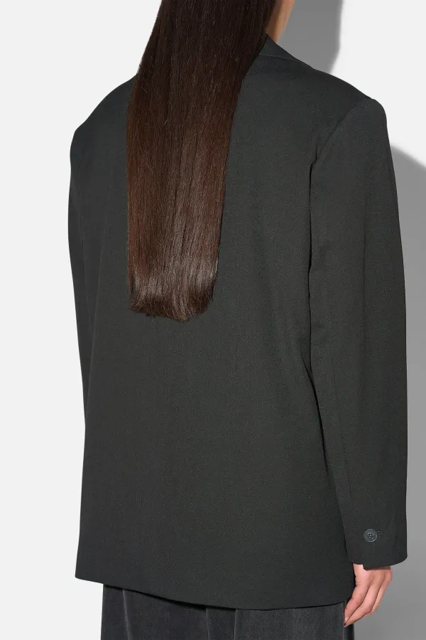 Blazer Dames Boyfriend Zwart Oxen