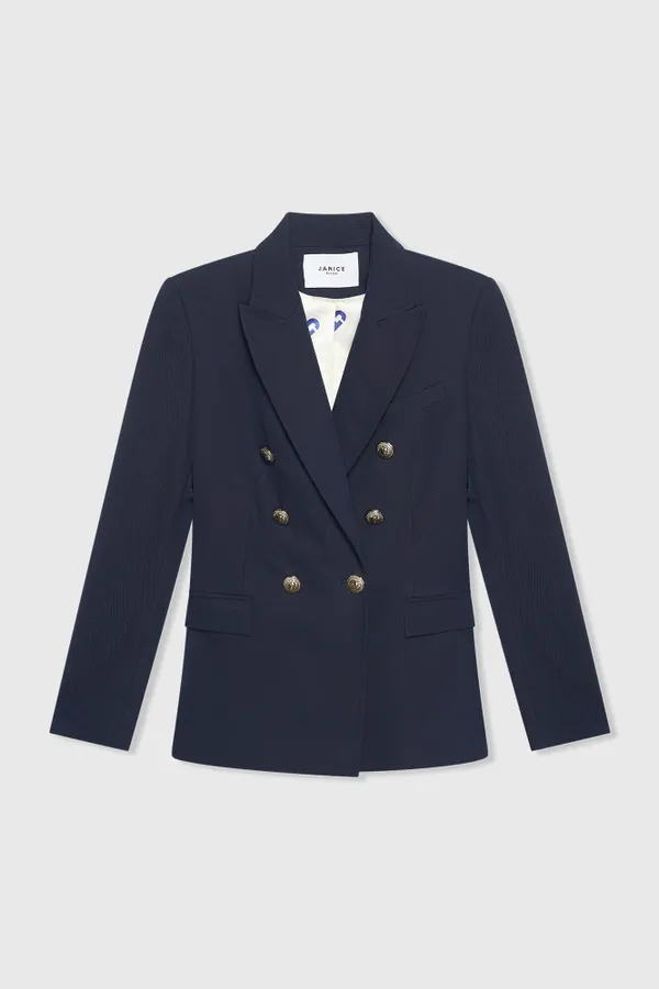 Connor Blazer Donker Blauw