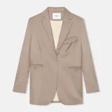 Blazer Dames Getailleerd Bruin Jeremy