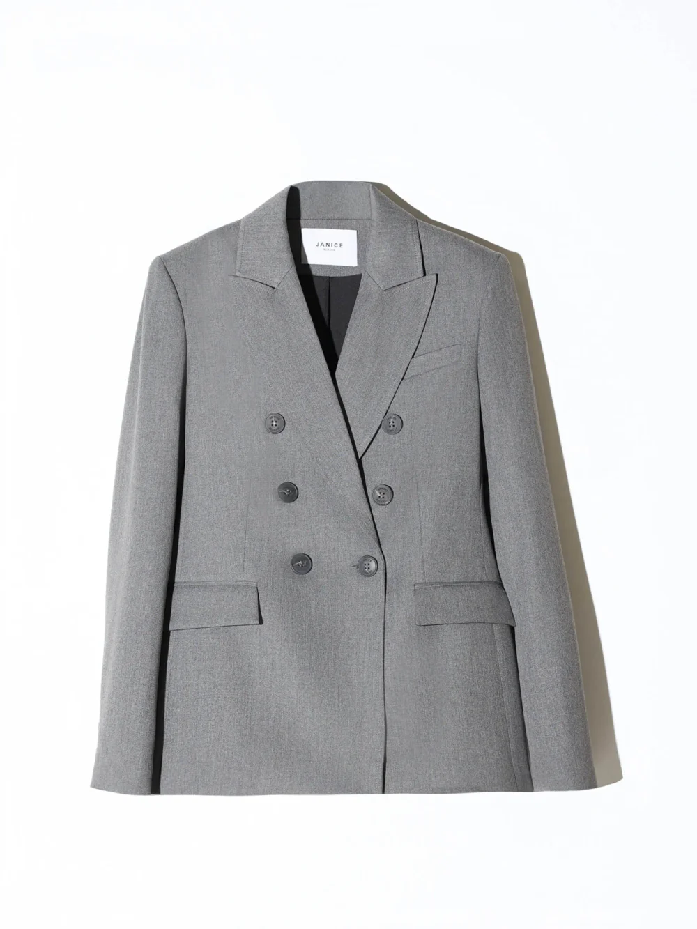 Blazer Dames Grijs Double Breasted Connor