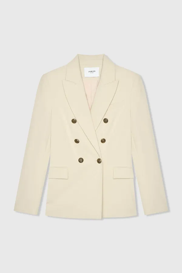 Blazer Dames Knopen Getailleerd Connor Groen