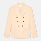 Blazer Dames Knopen Getailleerd Connor Peach