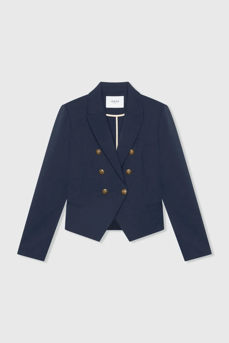 Blazer Dames Kort Blauw Ace