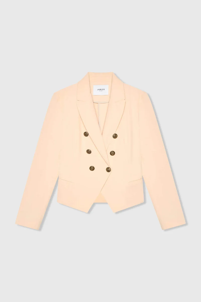 Blazer Dames Kort Peach Ace