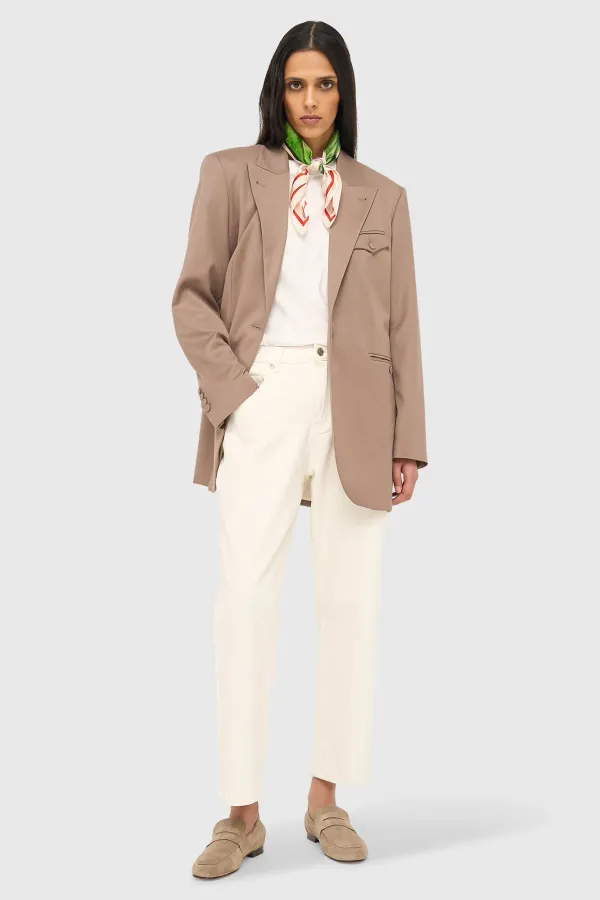 Blazer Dames Oversized Boyfriend Hank Bruin