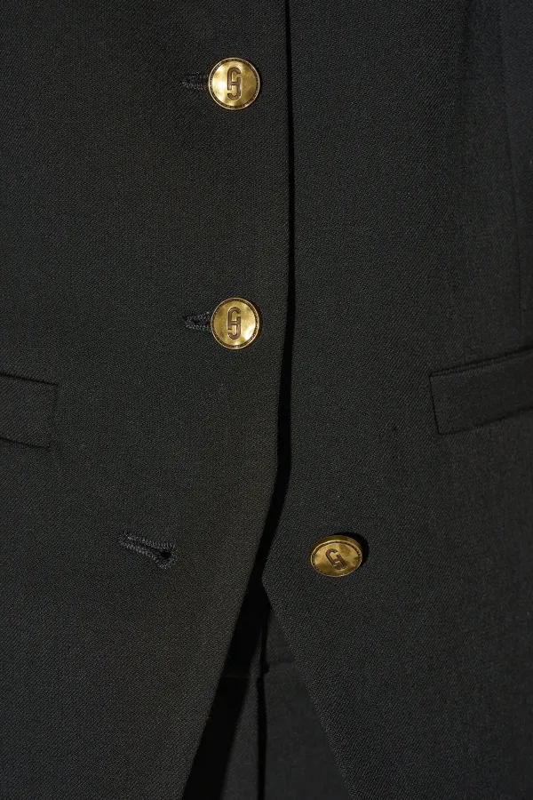 Blazer Vest Dames Zwart Samson