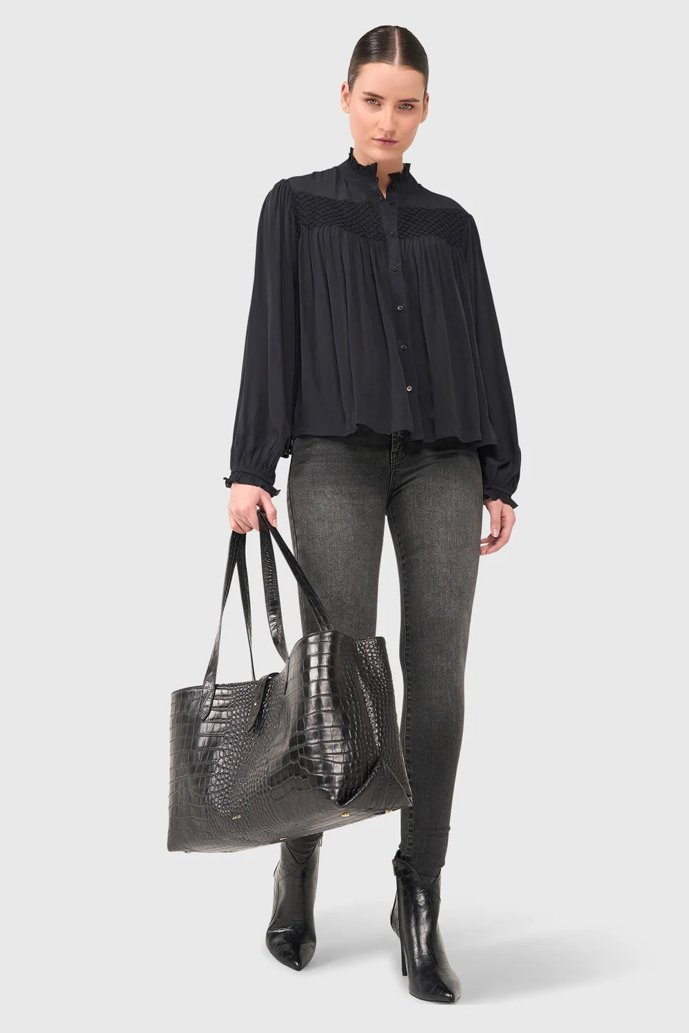 Stewart Zwart Croco