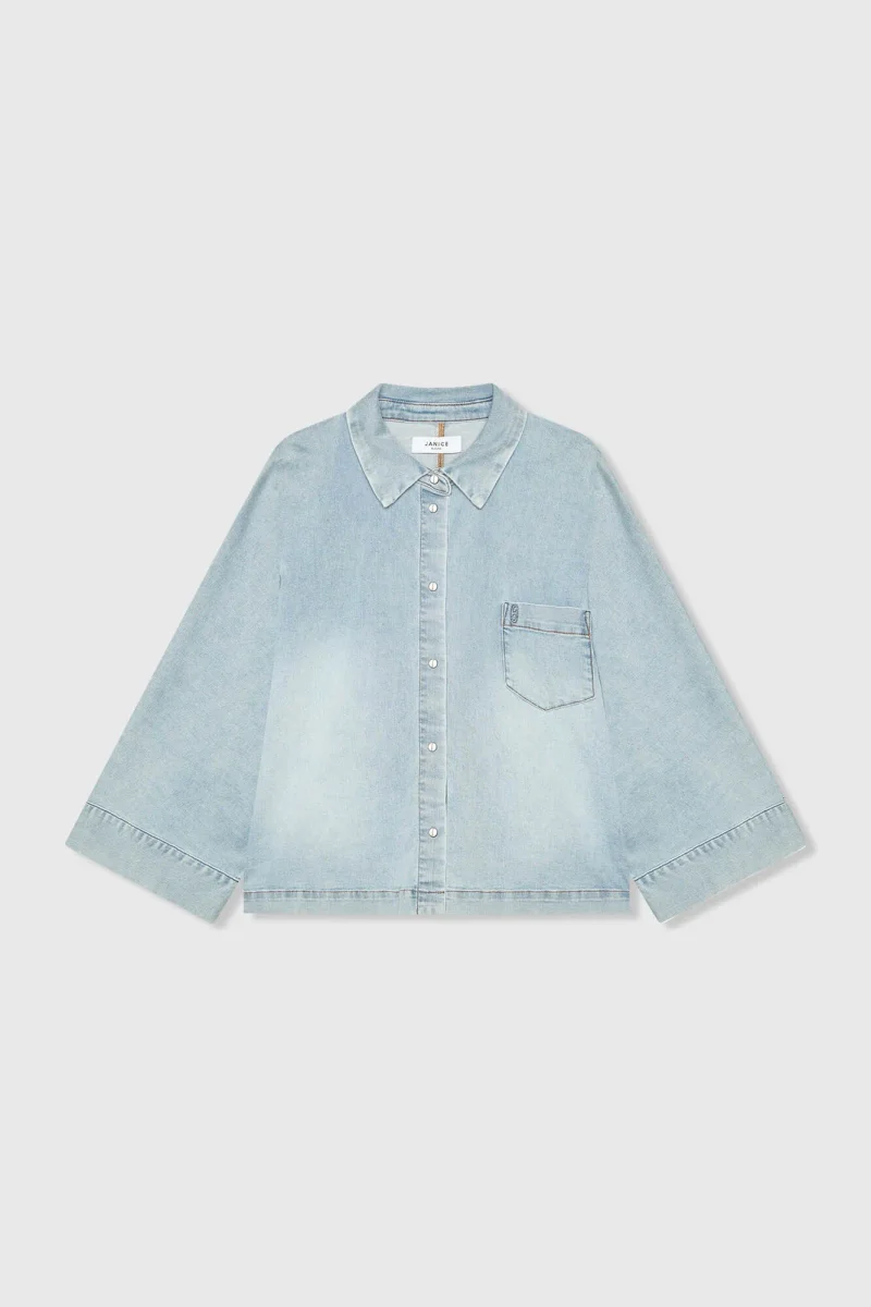 Blouse Dames Denim Kimono Carl 565