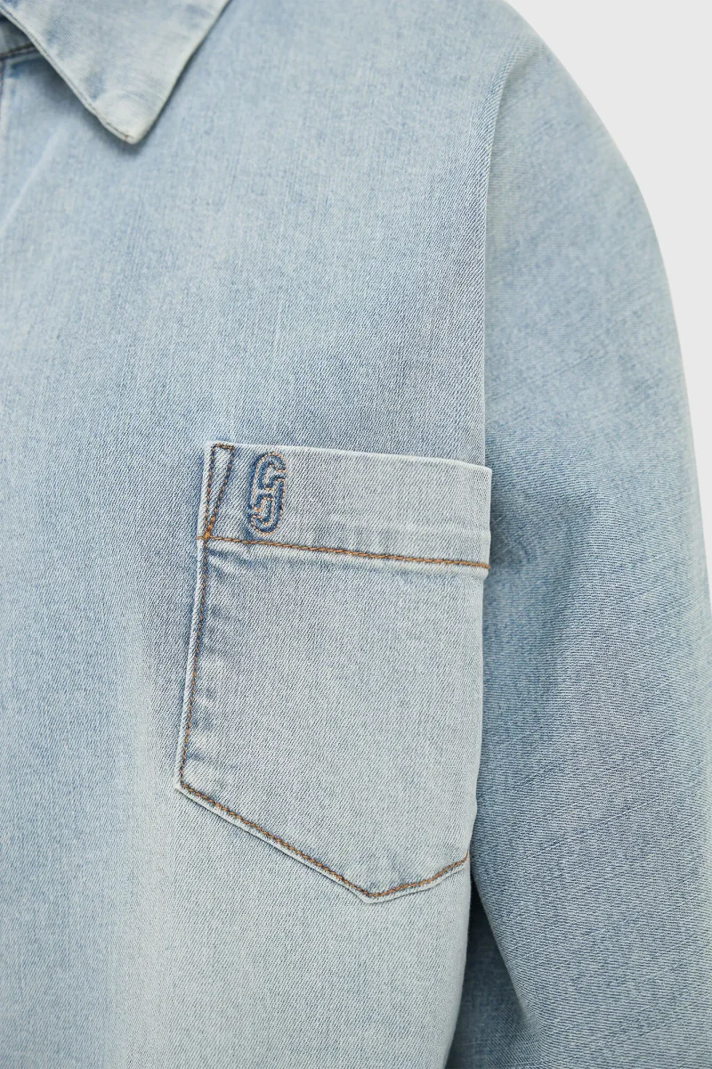 Blouse Dames Denim Kimono Carl 565