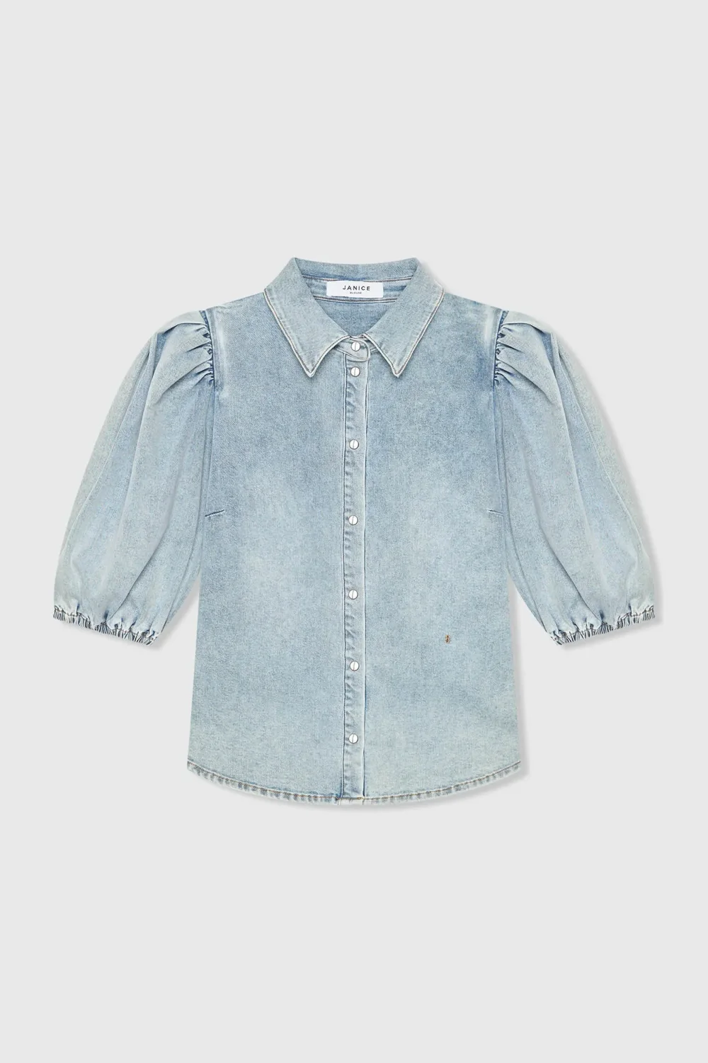 Blouse Dames Denim Pofmouw Lars 565