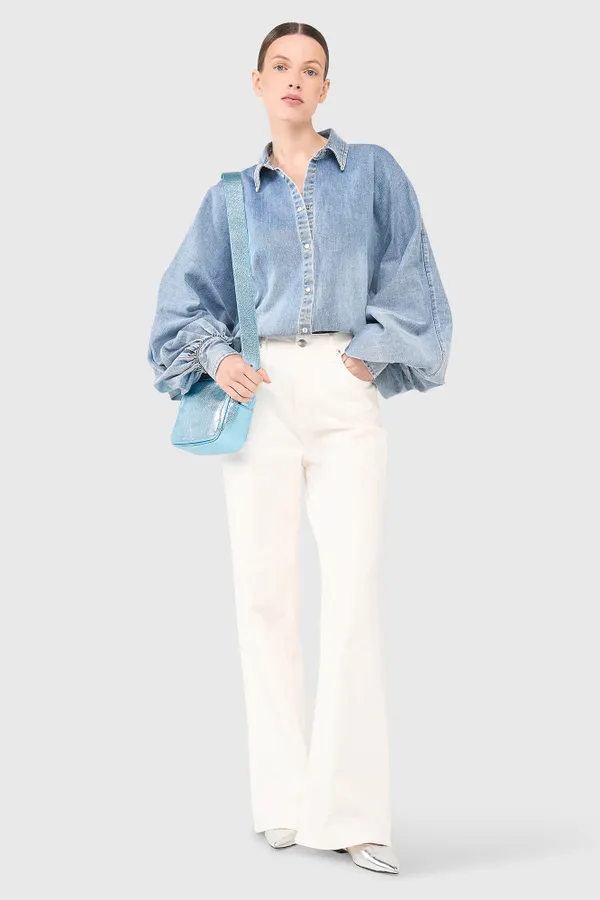 Stone Blouse Blauw 277