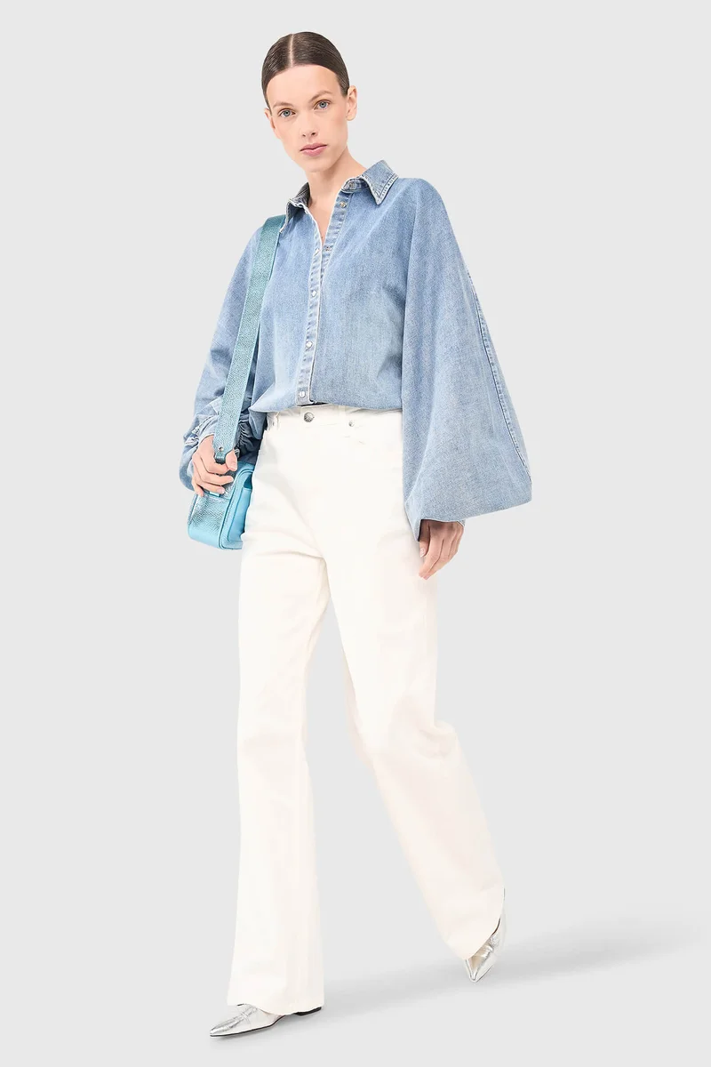 Stone Blouse Blauw 277