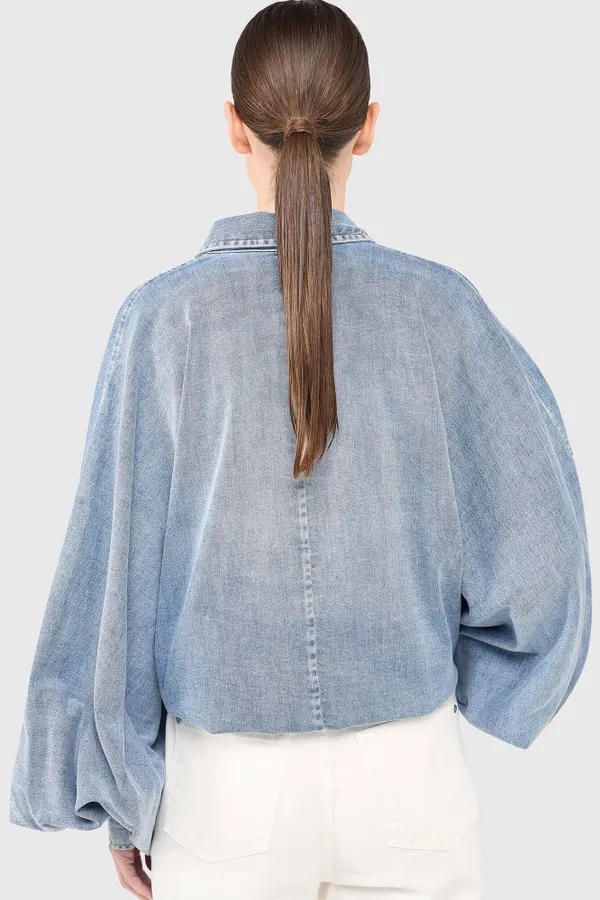Stone Blouse Blauw 277