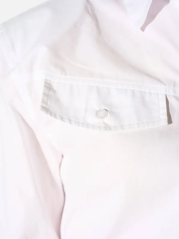 Blouse Dames Katoen Knoopjes Wit Rix
