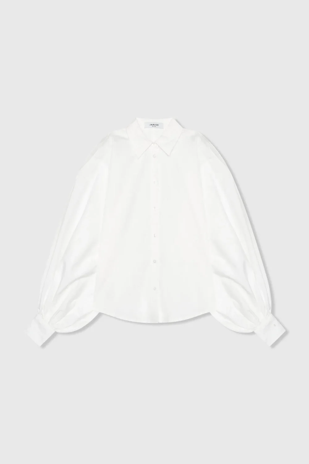 Blouse Dames Katoen Wit Stone Cut Out