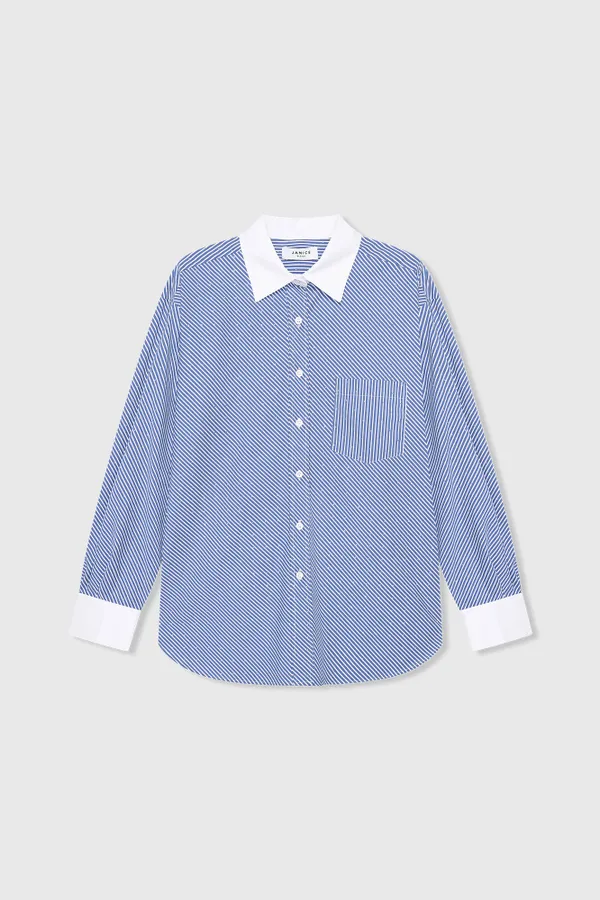 Kygo Blouse Streep Strass