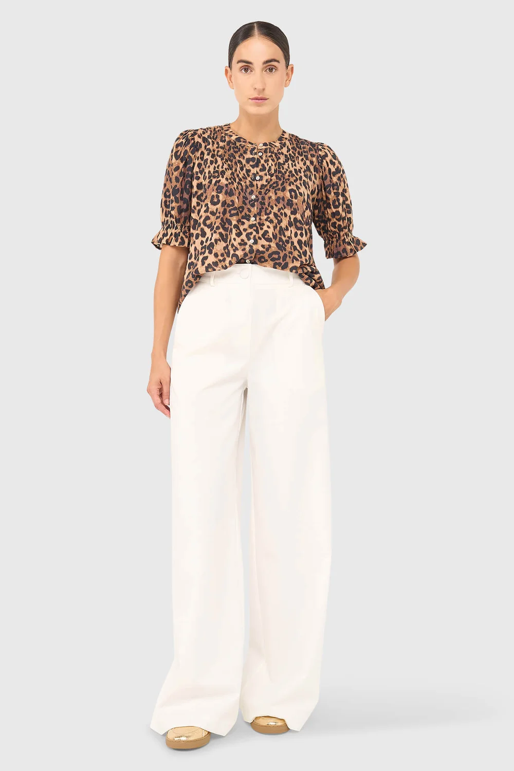 Kai Blouse Panterprint