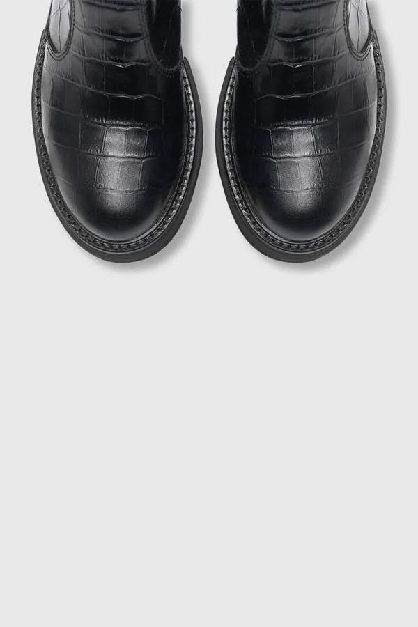 Dixon Zwart Croco
