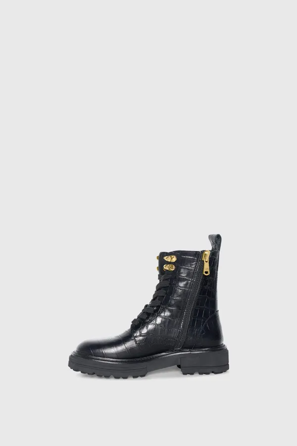 Duke Zwart Croco