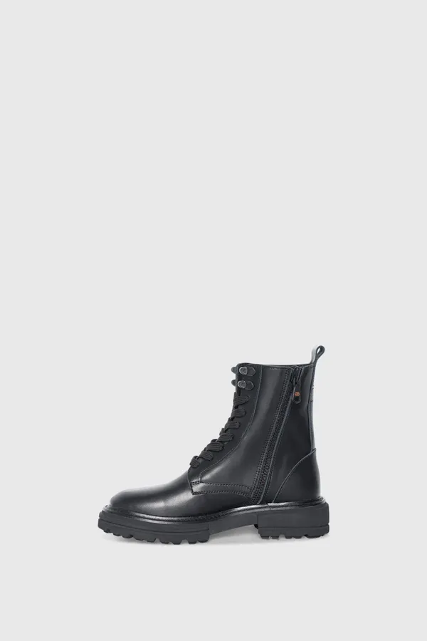Duke Zwart Leer