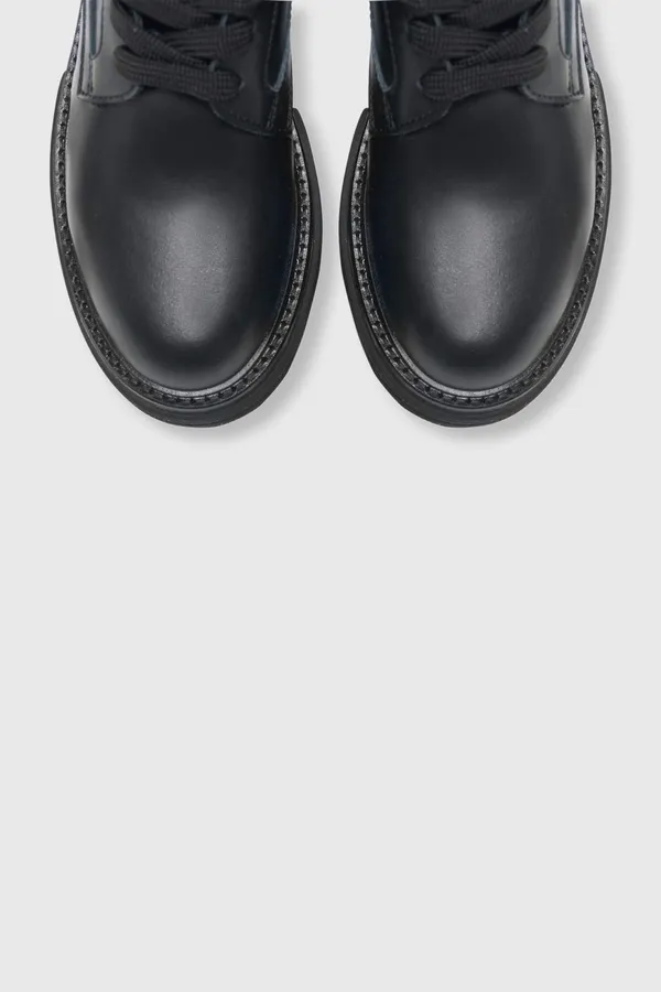 Duke Zwart Leer