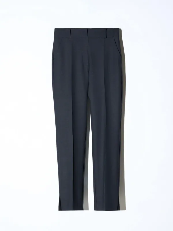 Broek Dames Blauw Ruit Marc