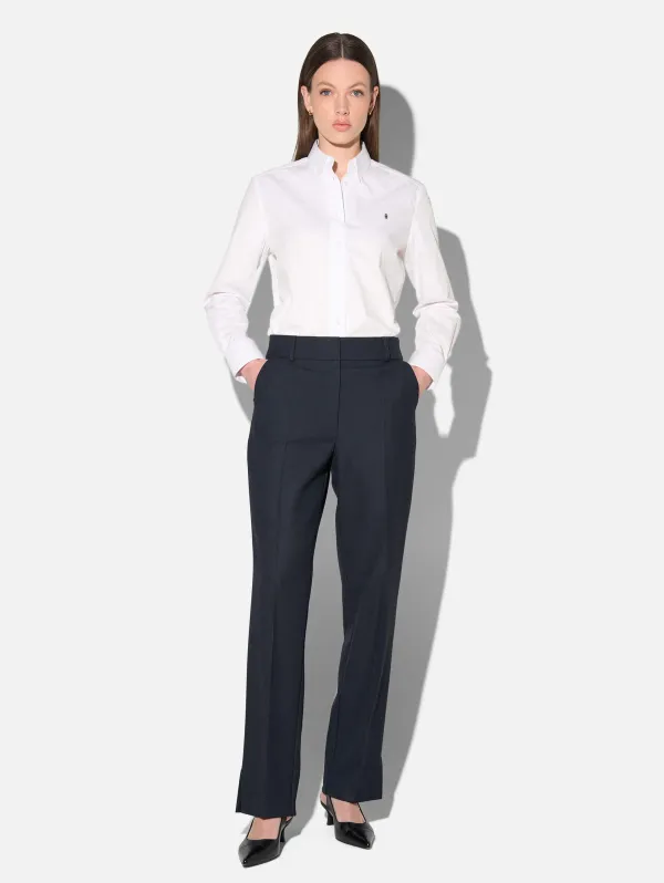 Broek Dames Blauw Ruit Marc