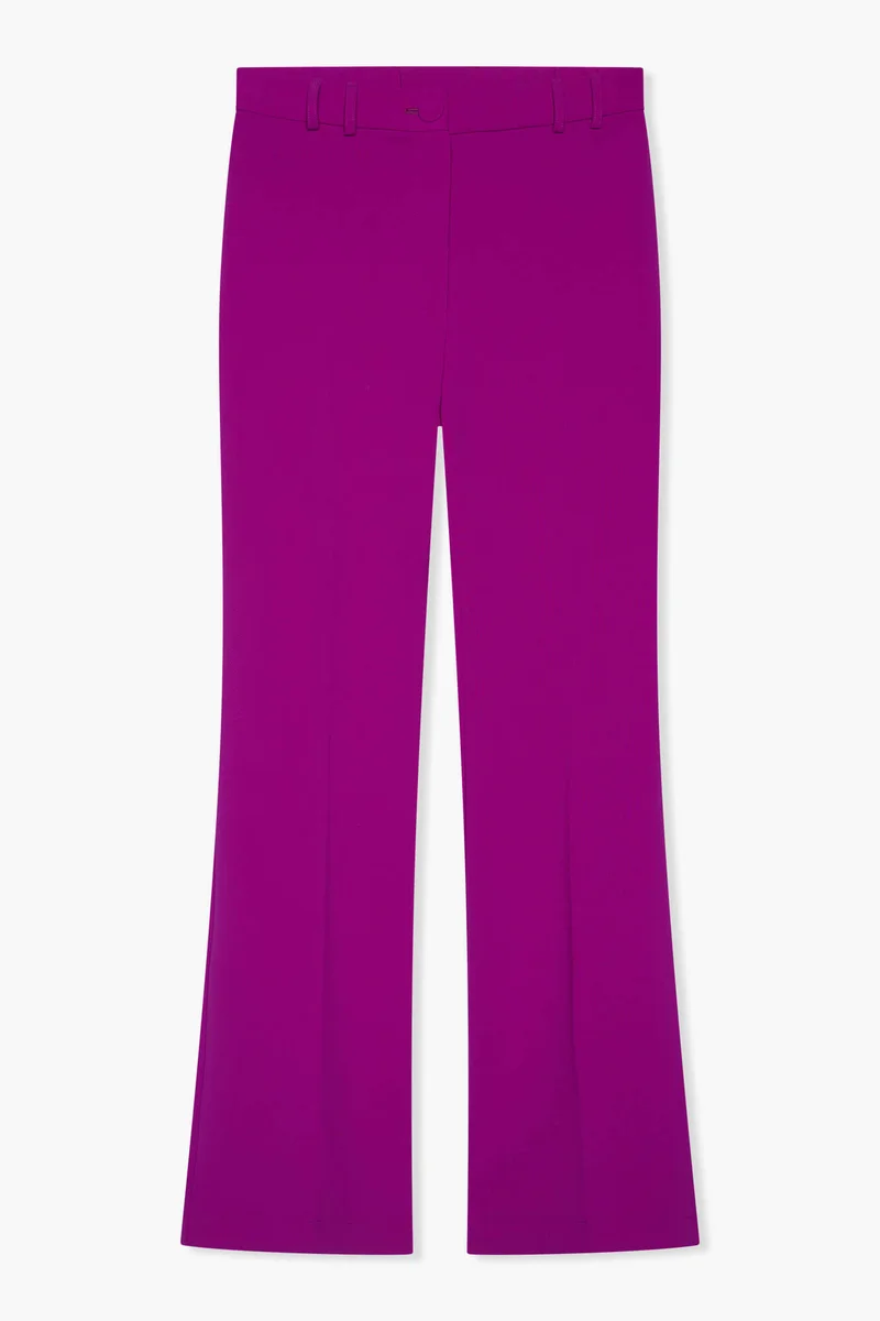Flared Dames Pantalon Tyrone Pink