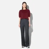 Broek Dames Rechte Pijp Blauw Krijtstreep Pete