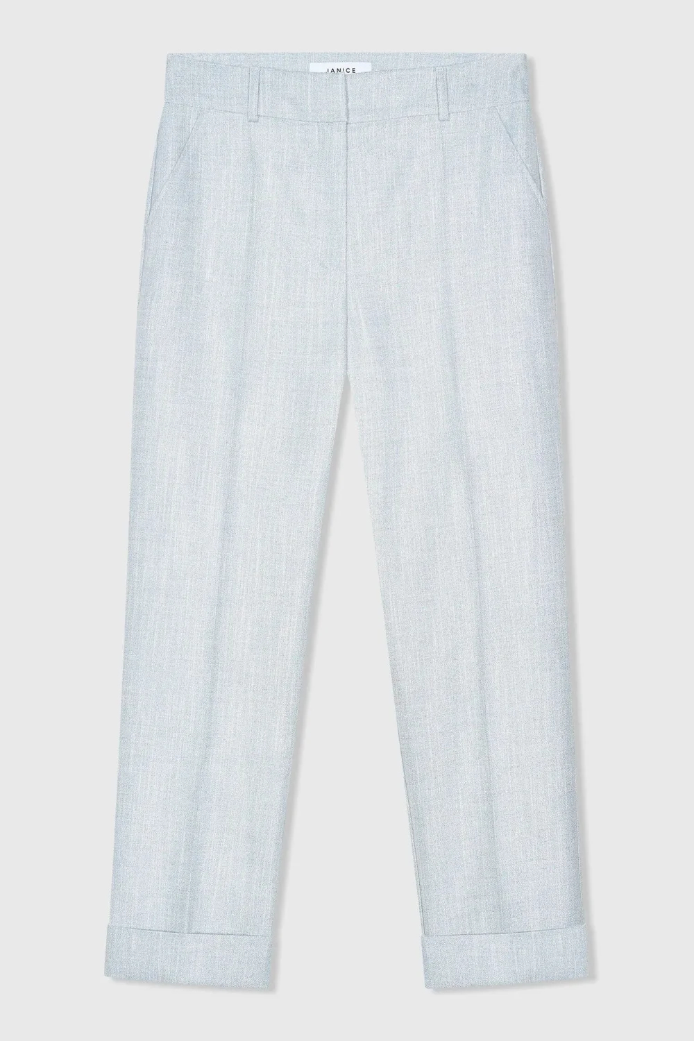 Broek Dames Steekzakken Blauw Lurex Sean