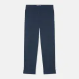 Broek Dames Steekzakken Donker Blauw Sean