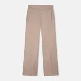 Broek Dames Wijde Pijp Bruin Pete