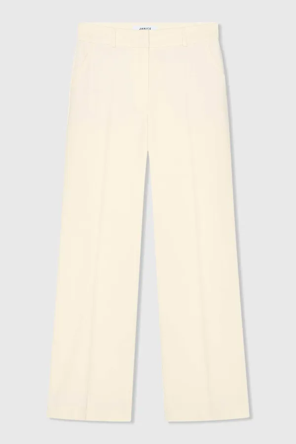 Broek Dames Wijde Pijp Emil Off White