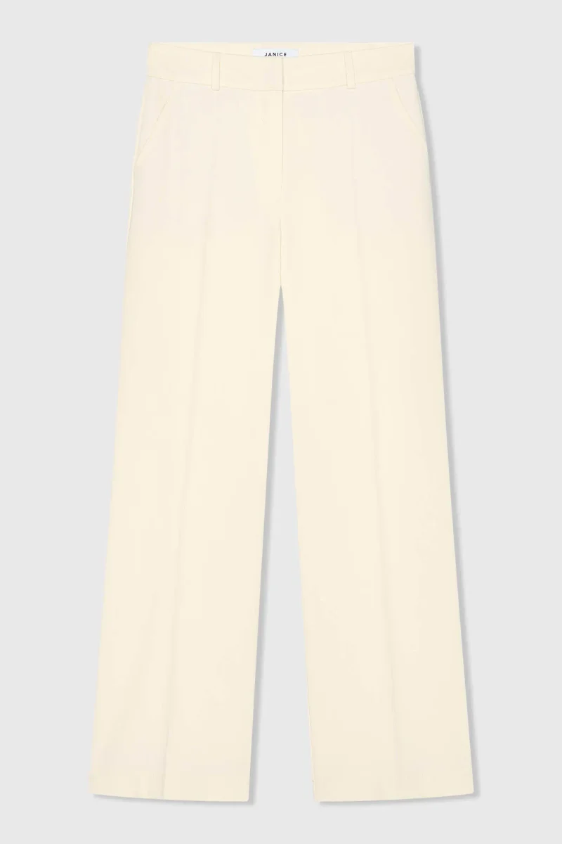 Broek Dames Wijde Pijp Emil Off White
