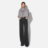 Brushed Cashmere Dames Sjaal Santos Grijs