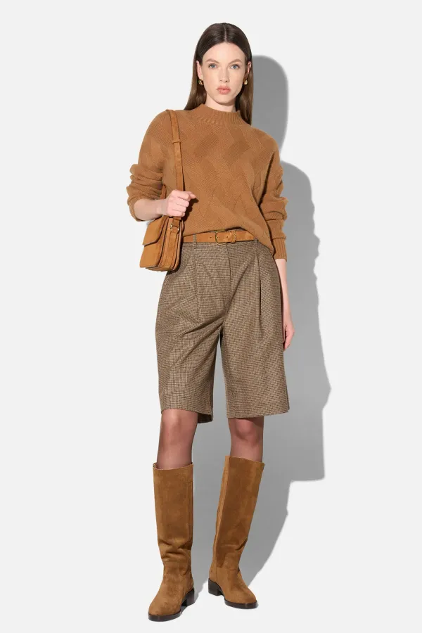 Camel Cashmere Dames Trui Taron