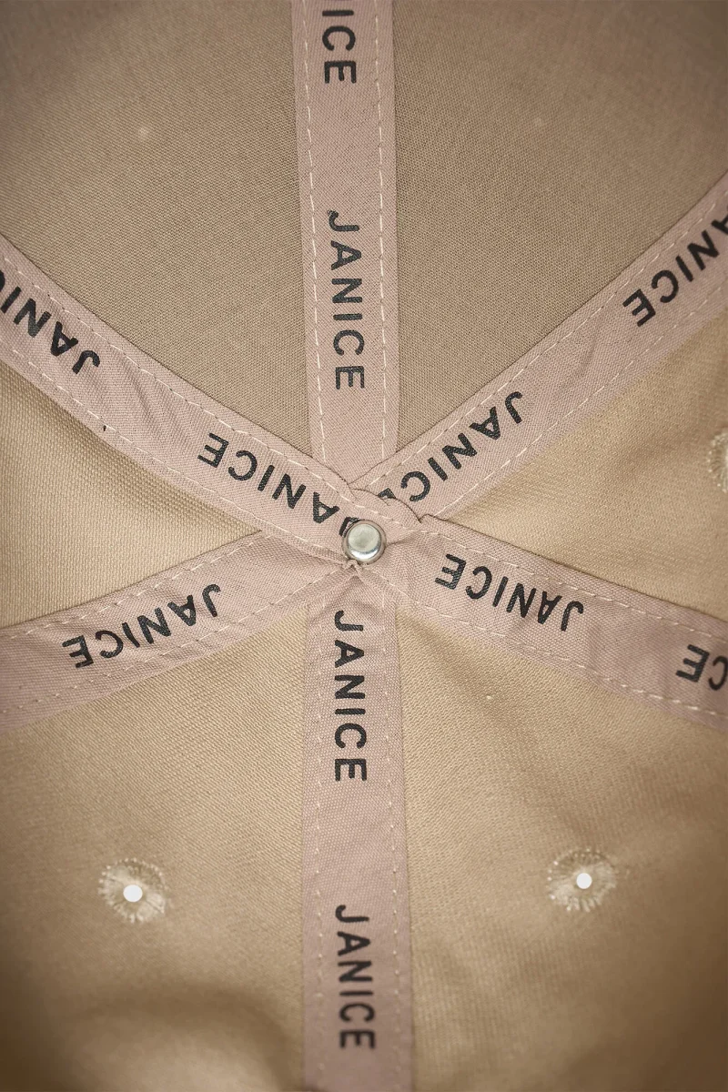 Cap Dames Logo Jeff Beige