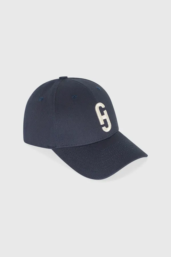 Cap Dames Logo Jeff Blauw