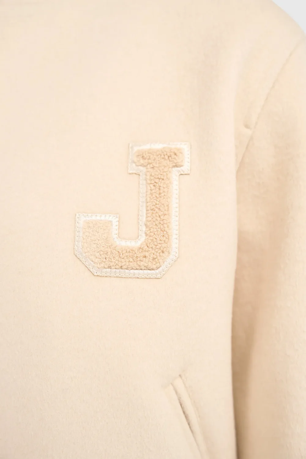 Cashmere Bomberjack Dames Double Face Beige Collin Beige