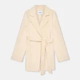 Cashmere Dames Jas Double Face Calvin Beige